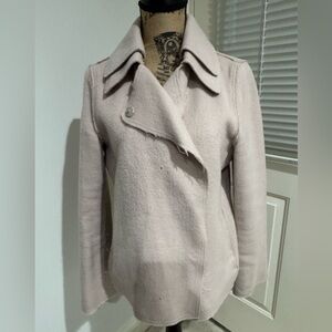 Armani Collezioni Cream wool jacket size 10